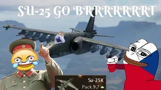 HEHE SU-25K GO BRRRRRRRRT (su25k experience and funny moments🤣-war thunder)#warthunder
