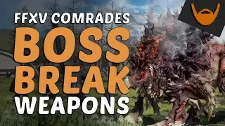 FFXV Comrades - Boss Break Weapons / Kitchen Knives, Thor's Hammer