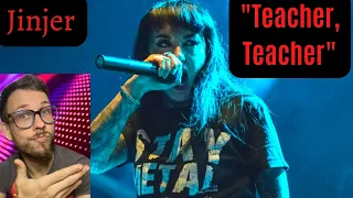 She is CRAZY!!!! | JINJER - "Teacher, Teacher" REACTION!!!!