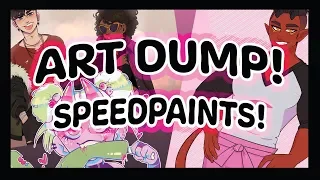 Art Dump! [SPEEDPAINT]