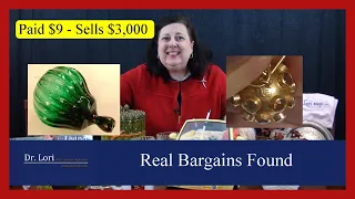 Real Bargains Found in Goodwill Bluebox, Jewelry Jar, Thrift Shop | Glass, Silver, Plates - Dr. Lori