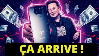 Le téléphone Tesla d'Elon Musk sera en vente COURANT 2022 !