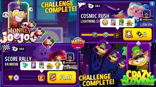 Rainbow Solo Challenge Score Rally 2150Score/Lightning Strike+Super Sized Solo Challenge Cosmic Rush