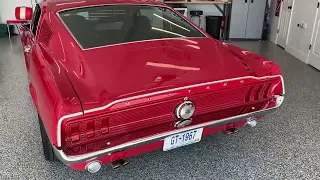 1967 mustang fastback coyote engine roadster shop chassis walk around