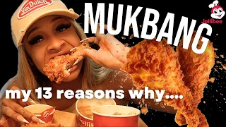 JOLLIBEE MUKBANG: i will NEVER be in a friend group again!! | BEST FRIED CHICKEN IN THE WORLD???