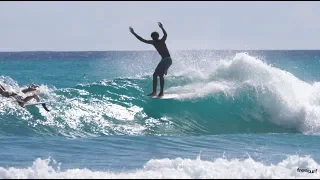 Longboard Segment / Kaniela Stewart at Queens - Freesurf Magazine