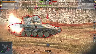 THIS IS HOW U HANDLE ENEMIES IN LIGHT TANK​ | Vickers Light 105 | 3 Ace Tanker Replay | WOT Blitz