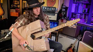 Playing This HOMEMADE CNC Machine Guitar… and it ROCKS!
