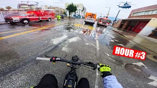 I Went Riding In The Tropical Storm In LA (Hurricane Hilary)