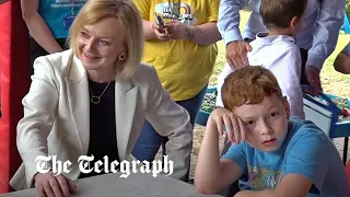 'This is so awkward': Liz Truss gets honest feedback from children on campaign trail