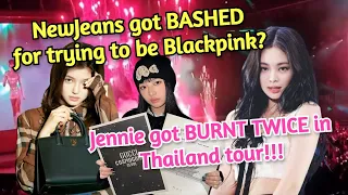 NewJeans trying to be fashion ambassadors too soon? Blackpink's concert in Thailand was dangerous AF