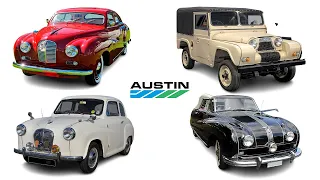 Evolution of Austin cars - Models by year of manufacture