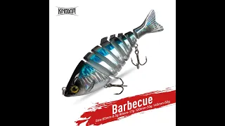 Kingdom Barbecue Sinking Wobbler Fishing Lure