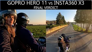 GoPro Hero 11 vs Insta360 X3 - Final verdict