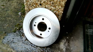 Hyundai i10 rear brakes replace pads discs