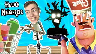 😨 ПРИВЕТ СОСЕД Hello Neighbor #3 Новые приключения и секреты от соседа