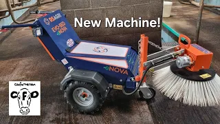 New machine, RS Agri eNOVA cubicle brush.