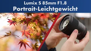 Panasonic Lumix S 85 mm f/1.8 | Mittelklasse Portrait-Objektiv im Test [Deutsch]