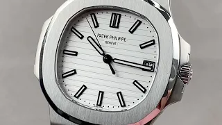 Patek Philippe Nautilus 5711/1A-011 Silver White Dial Patek Philippe Watch Review