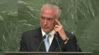 COMPLETO: Discurso de Temer na abertura da ONU