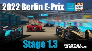 Real Racing 3 · 2022 Berlin E-Prix · Stage 1.3 · Formula E · Berlin· Tempelhof Airport· 99X Electric