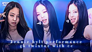 JENNIE HYLT PERFORMANCE FACECAM 4K TWIXTOR WITH CC | *check description for better quality*