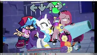 fnf airborne but my little pony v4 new year special