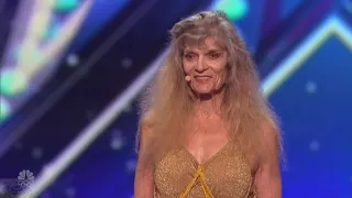 75 America's Got Talent 2016 Jackie Lee Hilarious 83 Y O  Super Patriot Full Audition Clip S11E06