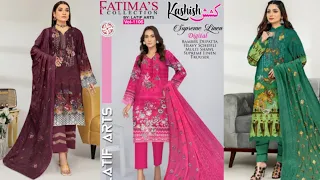 Fatima's Collection || Kashish supreme linen | #nasirfabrics #fashion #viral #unstitched #dress