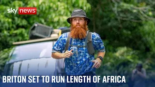 'Hardest Geezer' Russ Cook set to finish running length of Africa after robbery ordeal