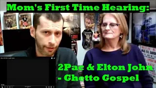 Reaction! Mom's First Time Hearing: 2Pac - Ghetto Gospel