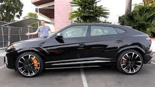 Вот как едет Lamborghini Urus