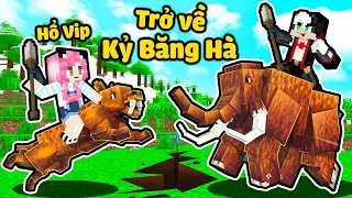 MỀU THỬ THÁCH 24 GIỜ SINH TỒN KỶ BĂNG HÀ TRONG MINECRAFT*REDHOOD 100 NGÀY XÂY DỰNG NGÔI LÀNG CỔ ĐẠI