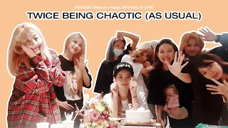 TWICE being chaotic (as usual lol)