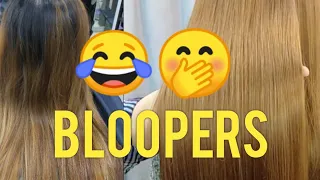 Bloopers of Root Touch up + Glossing by AISHA BUTT