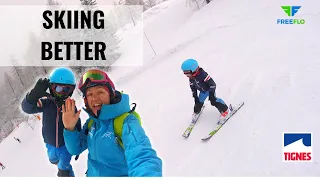 HOW To Get Your Children To Ski Better | LIVE KIDS Ski Lesson TIGNES