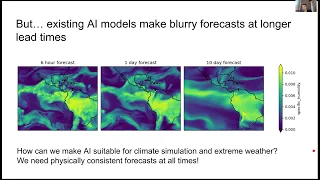 Neural General Circulation Models for Weather and Climate -CLEX Seminar Series 2024 Dr Stephan Hoyer