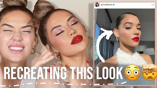 RECREATING CUTE & EASY HOLIDAY MAKEUP  |iluvsarahii