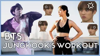 WORK OUT with BTS (방탄소년단) JUNGKOOK (정국) * GET READY TO BE SWEATY *