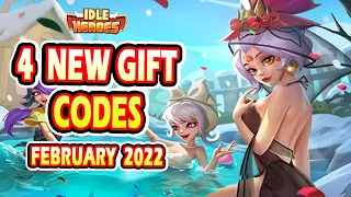 Idle Heroes 4 New Codes 2022 ||  Idle Heroes 4 New Gift Codes February 2022