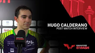 Hugo Calderano QF Post Match Interview | Singapore Smash 2023