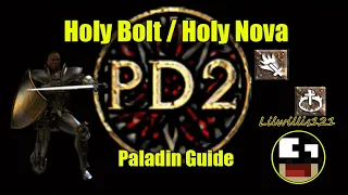 Project Diablo 2 -Holy Bolt / Holy Nova Healer  - Mapping , Party Buff and Support Paladin