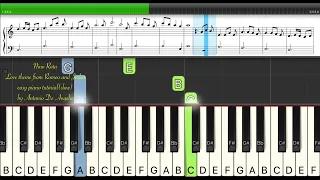 Nino Rota - Love theme from Romeo and Juliet - easy piano tutorial (slow) by Antonio De Angelis