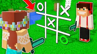 LUMI I GPLAY GRAJĄ W KÓŁKO I KRZYŻYK Z ZADANIAMI W MINECRAFT?!