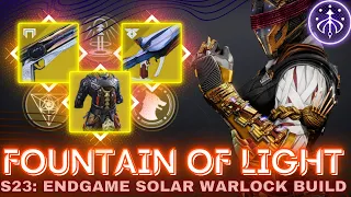 INFINITE WELLS OF RADIANCE!! | Endgame Solar Warlock Build | Destiny 2: Into The Light