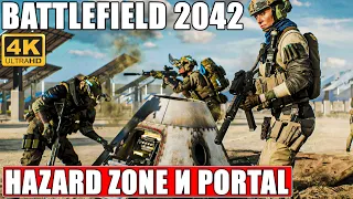 BATTLEFIELD 2042 [4K] ➤ Мультиплеер Режимы Hazard Zone и Portal➤ Обзор и Геймплей BF 2042 на ПК