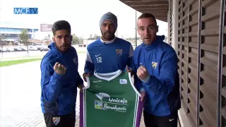 El Málaga CF desea suerte al Unicaja en la Copa ACB