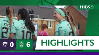 Highlights: Glasgow Women 0 Hibernian 6 | Scottish Women's Premier League