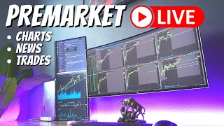 PREMARKET LIVE STREAM - SPY Hit 100SMA & Bounced... Do We Trust This Move?