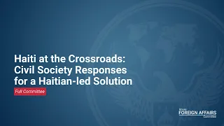 Haiti at the Crossroads: Civil Society Responses for a Haitian-led Solution